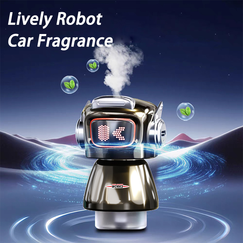 Fragrance Perfume R60 - Mini Auto Luchtverfrisser Parfum Diffuser Robot