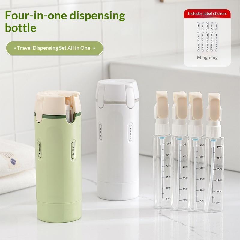 Perfume Fragrance Dispenser - Lekvrije 4-in-1 navulbare reisset met draagbare