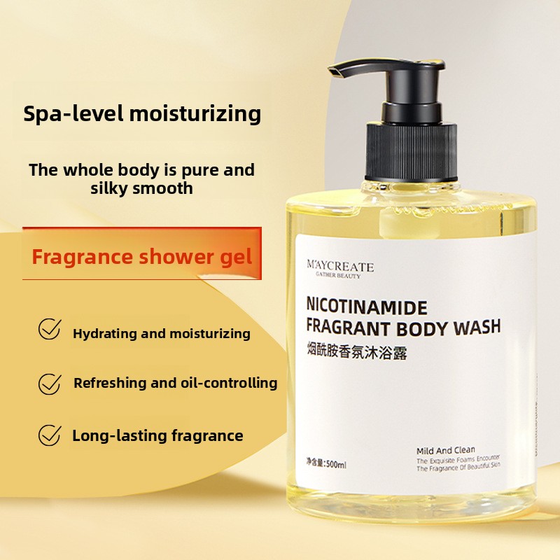 Perfume Fragrance Body Lotion - Niacinamide Body Wash Lichaamsverzorgende en hydraterende