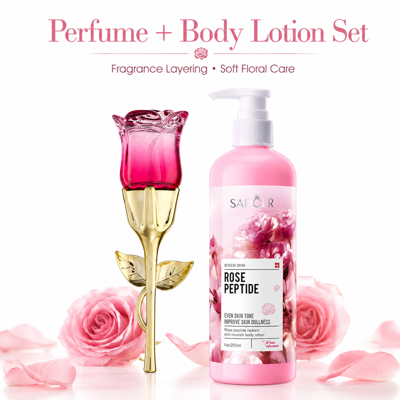 Rozenparfum & Bodylotion Set v - Perfume Fragrance Body Lotion recensie en prijs