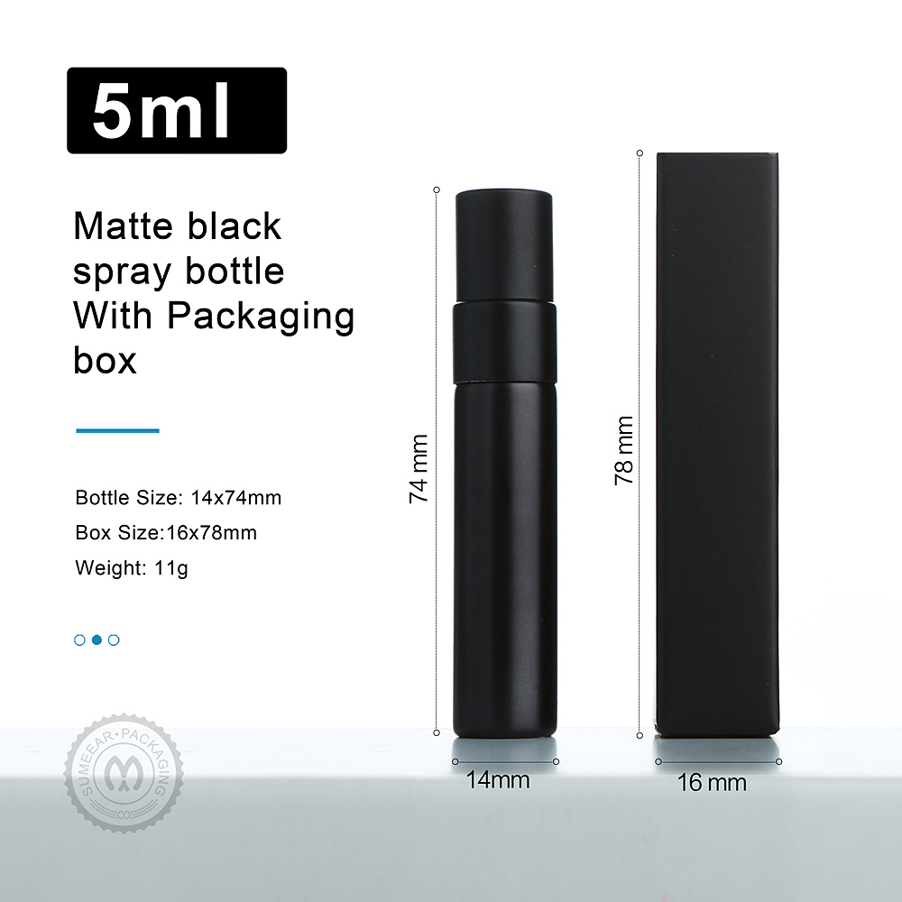 50/100 stuks 5 ml matzwarte pa - Perfume Decant Sample recensie en prijs