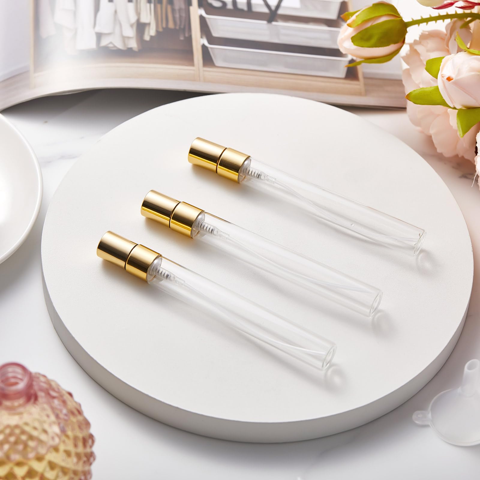 60 stuks mini transparante par - Fragrance Atomizer Pump recensie en prijs