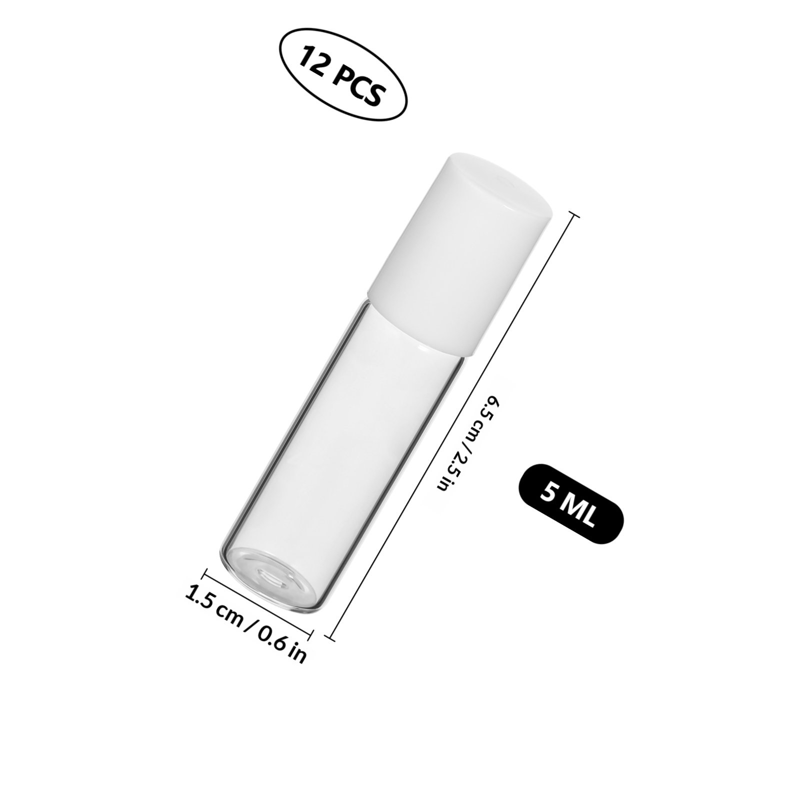 12 Stuks 5Ml Glazen Essentiële - On Perfume & Fragrance Kota Bogor recensie en prijs