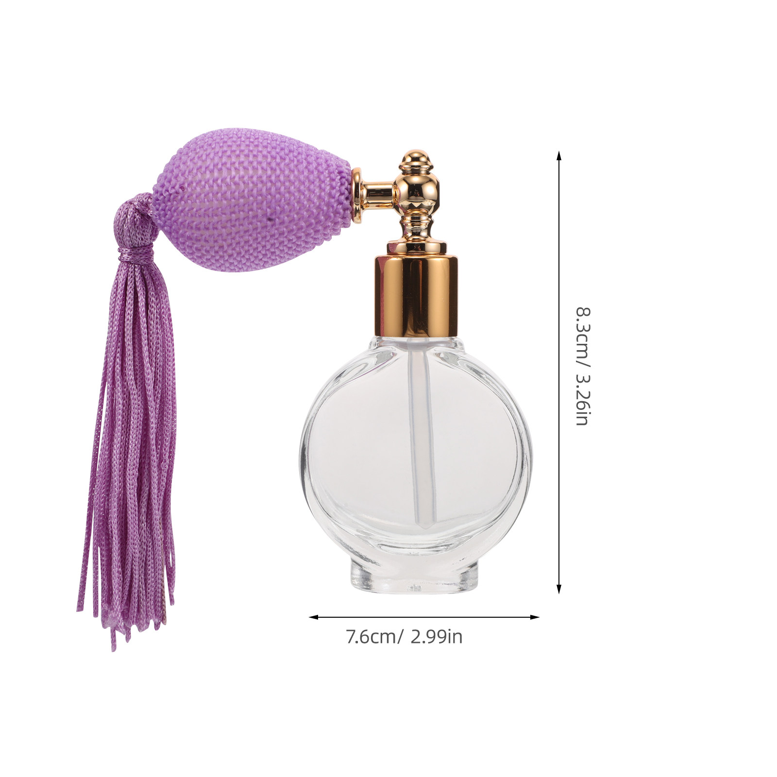 Compacte navulbare glazen parf - Perfume Fragrance Powder recensie en prijs