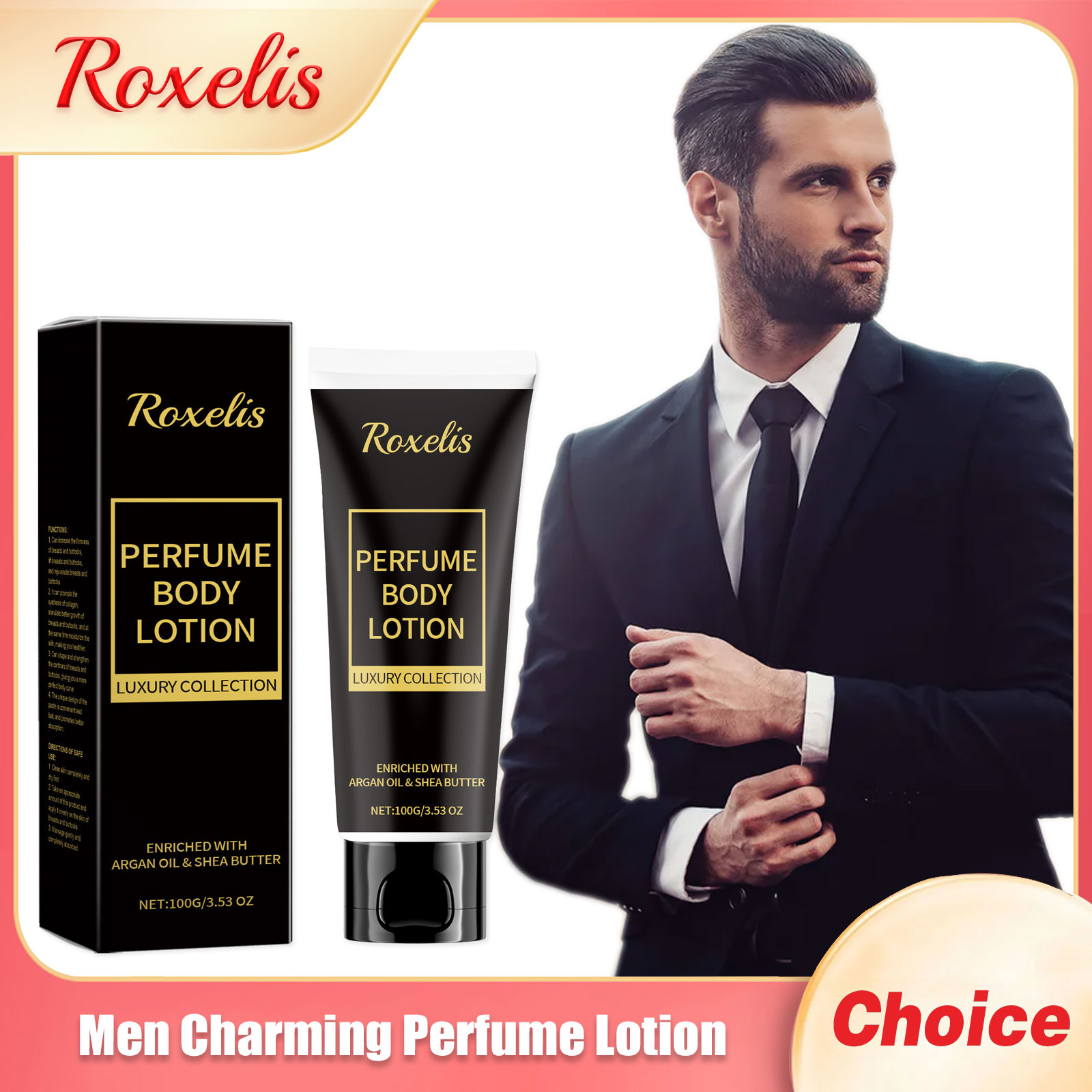 Mannen Charmante Parfum Lotion - Perfume Fragrance Body Lotion recensie en prijs